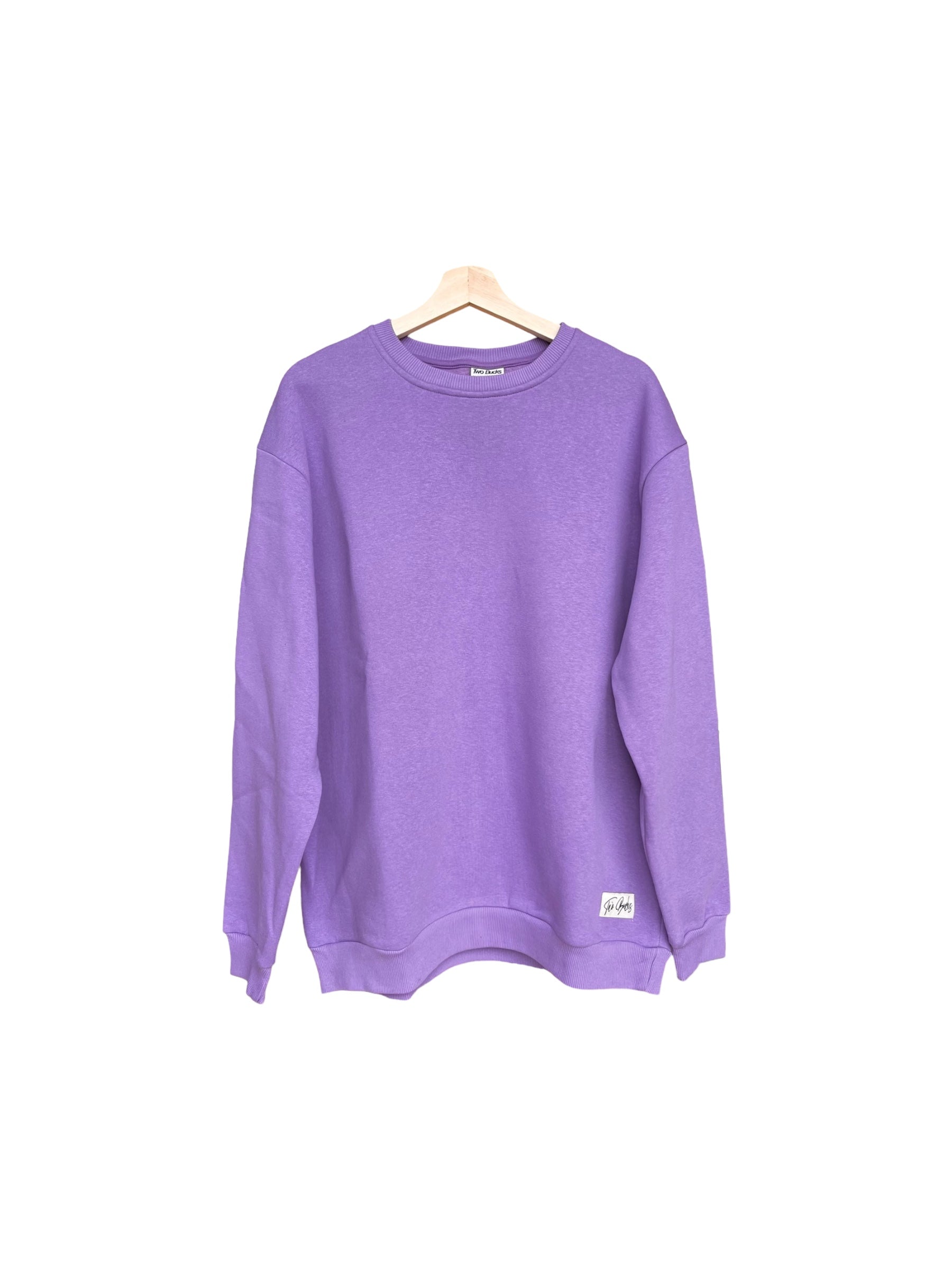 Basic Sweatshirt in Lila