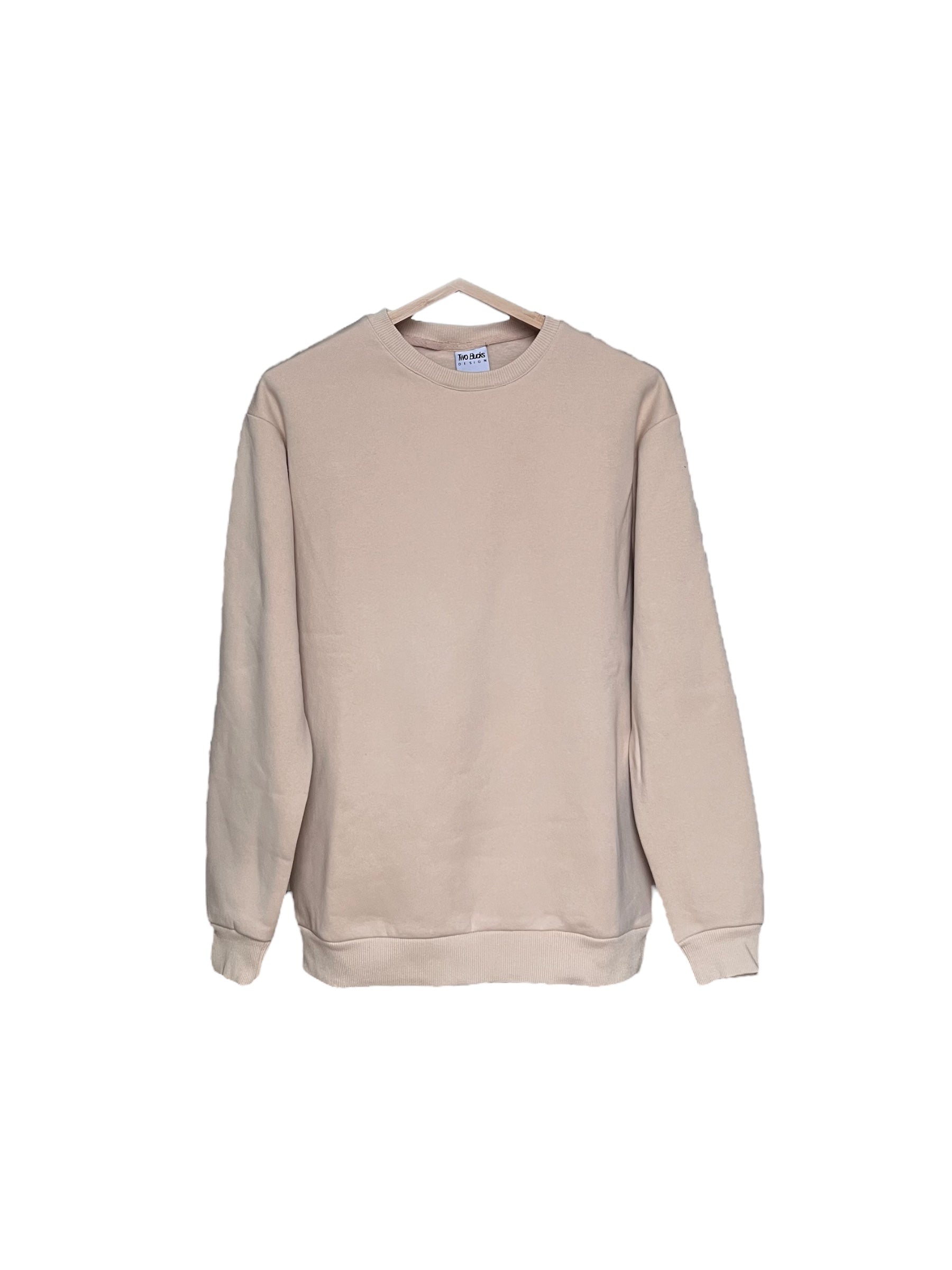 Basic sweatshirt i sand