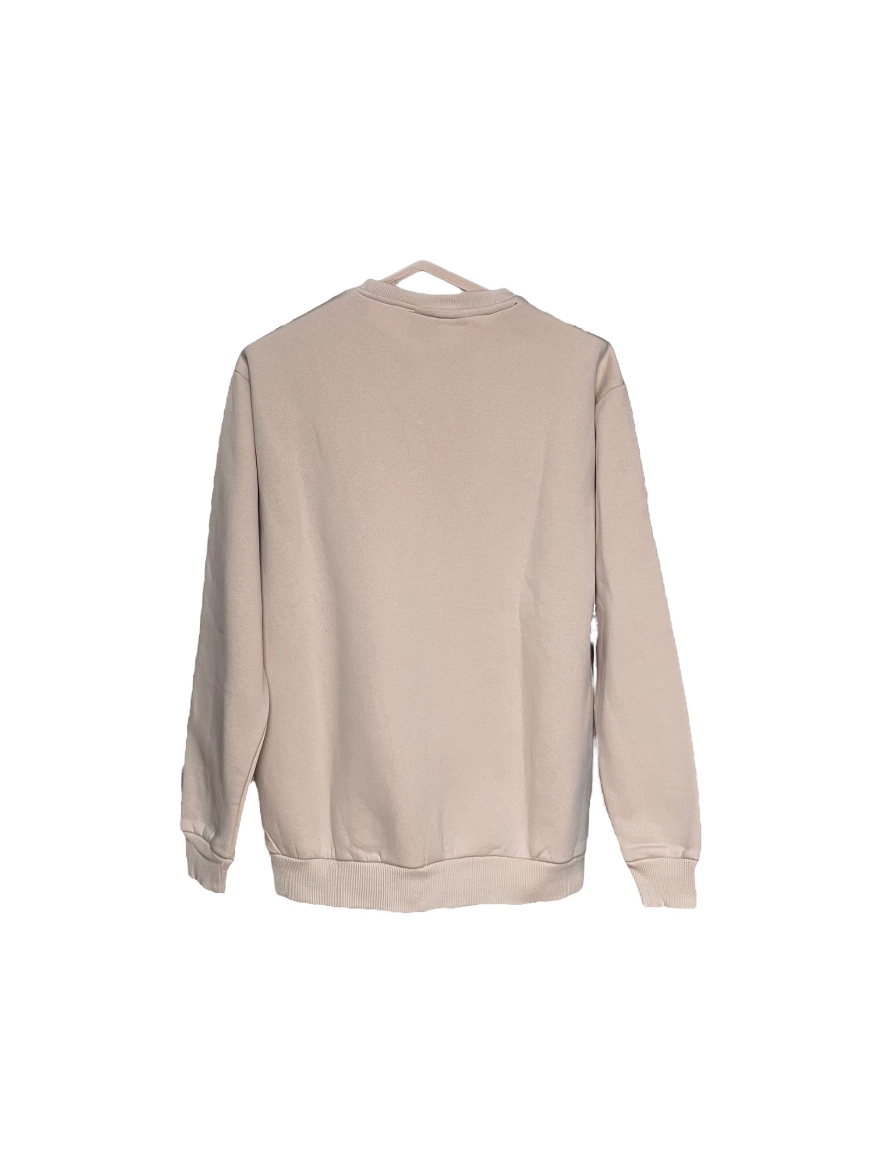 Basic sweatshirt i sand