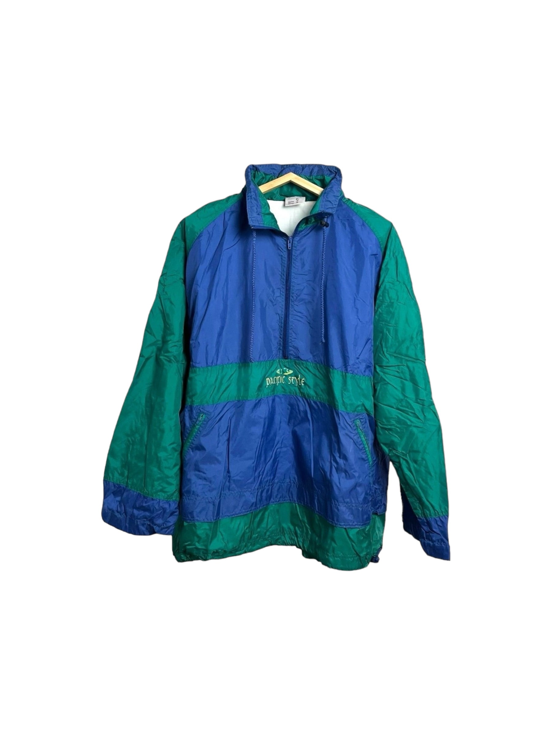 Marcel Clair vintage 80s halfzip windbreaker
