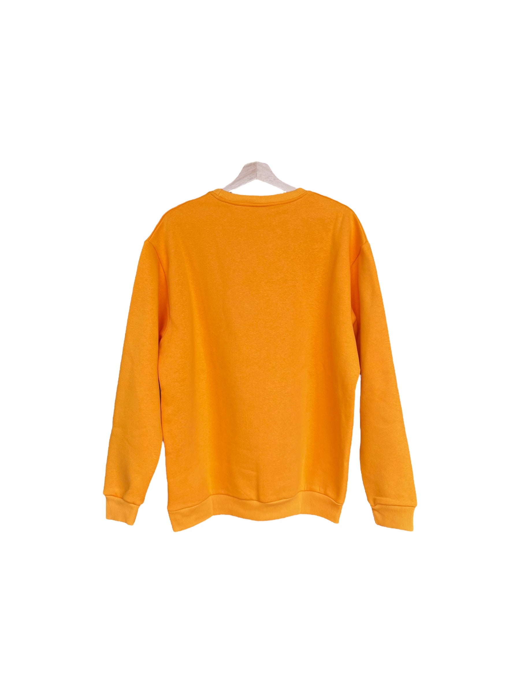 Basic sweatshirt i orange